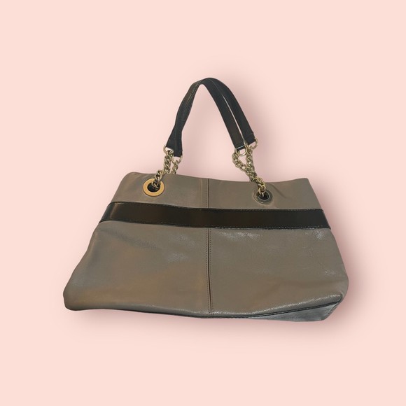 Kate Spade Bohochic‎  Elena Gray Black W/ Bowtie Bag Vintage Purse - Picture 4 of 7